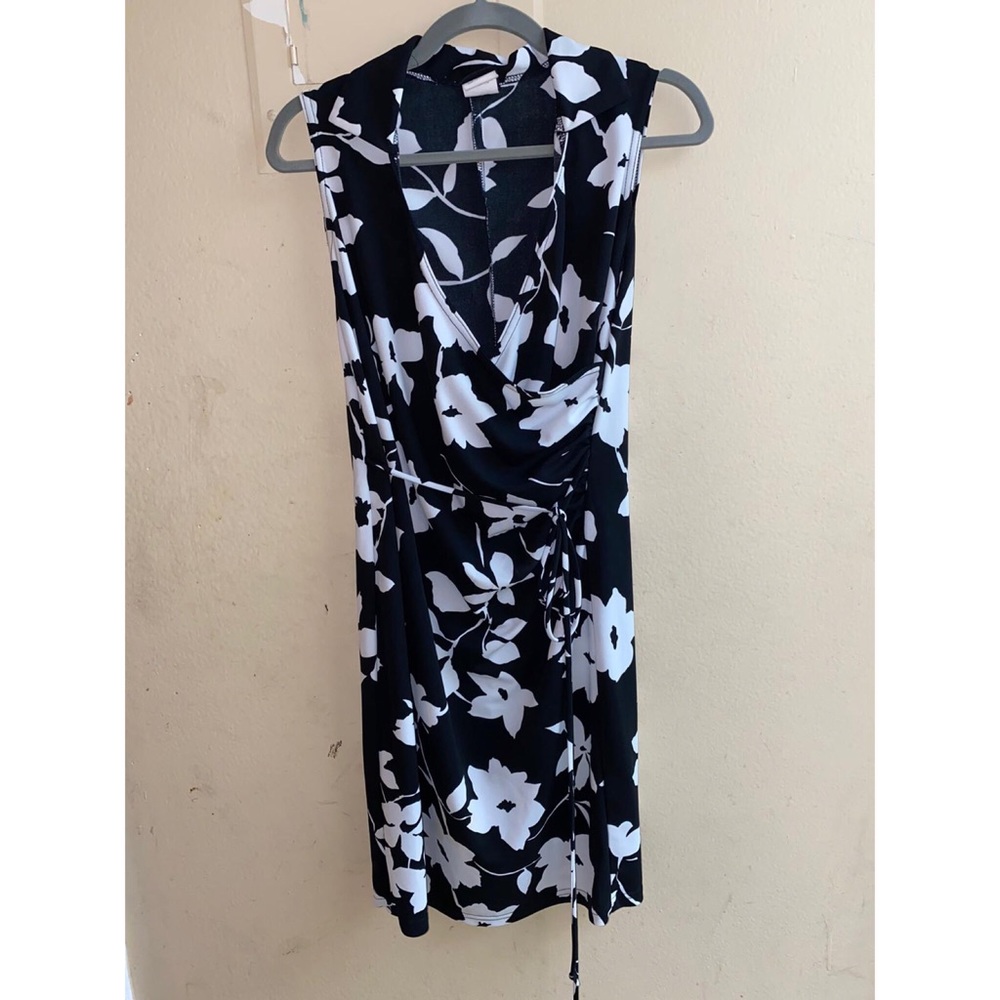 Black and white dress